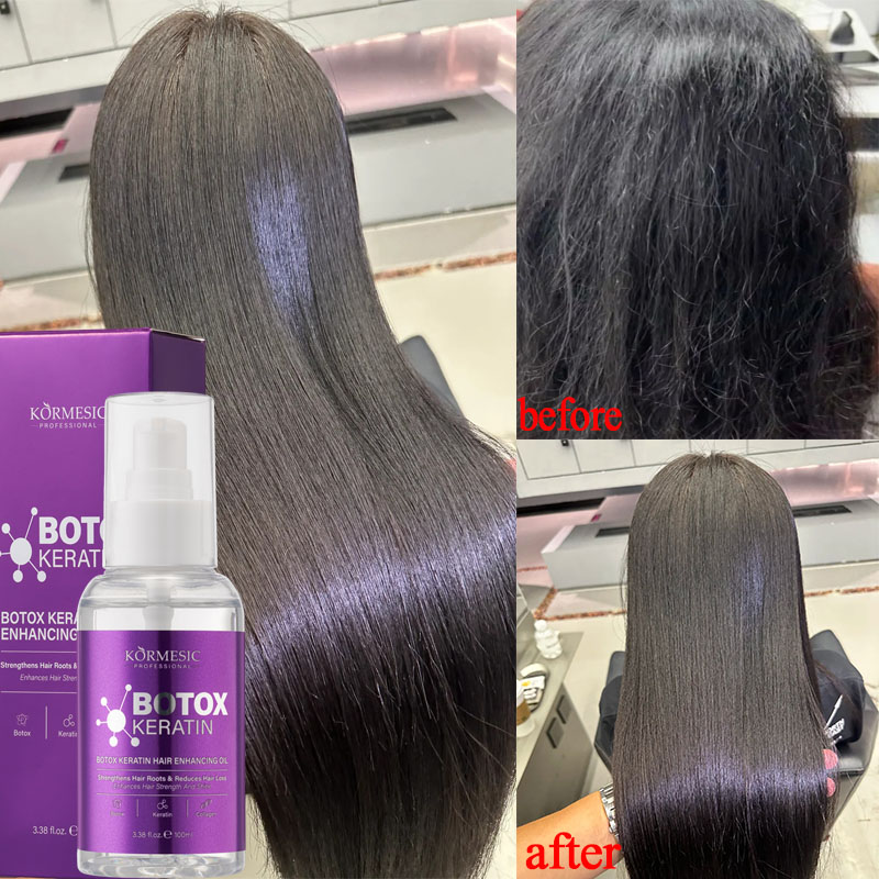Hair Care Korean Products - Minyak Penambah Rambut Keratin Ajaib Cepat