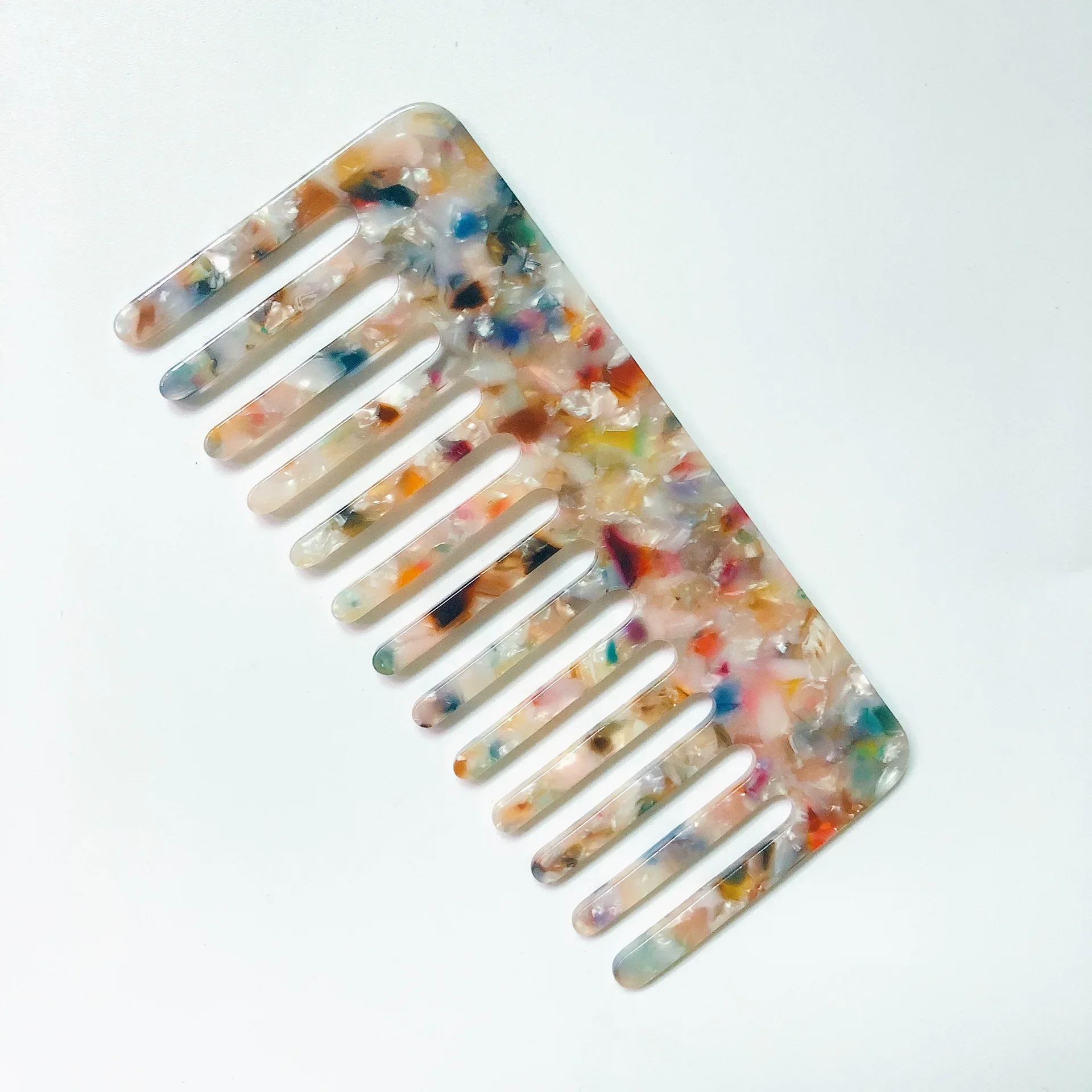 Sisir rambut asetat warna-warn - Hair Care Korean Products ulasan dan harga
