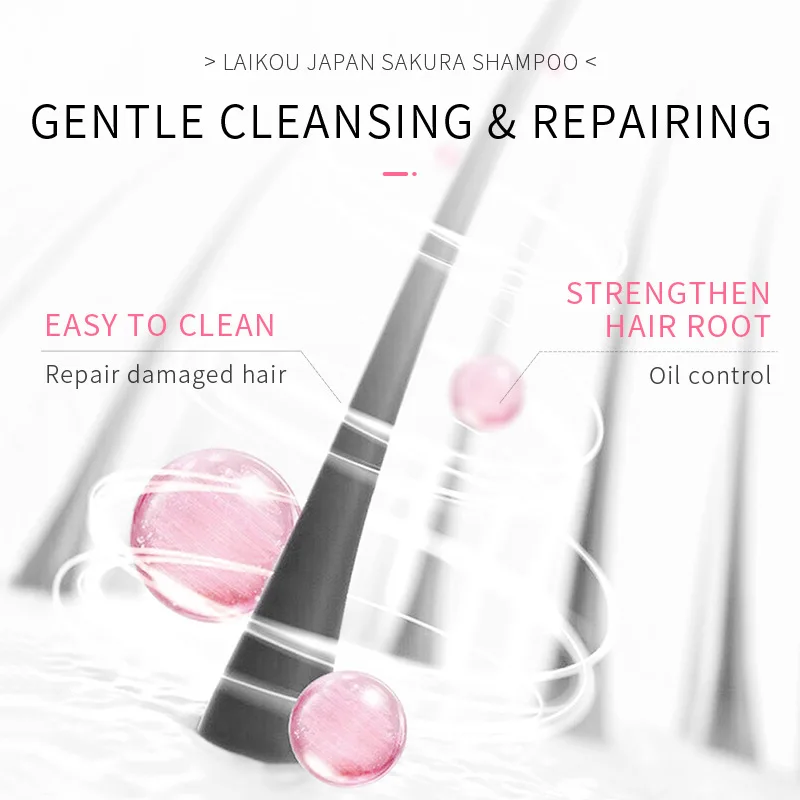 LAIKOU Jepang Sakura Sampo Per - Hair Care Korean Products ulasan dan harga