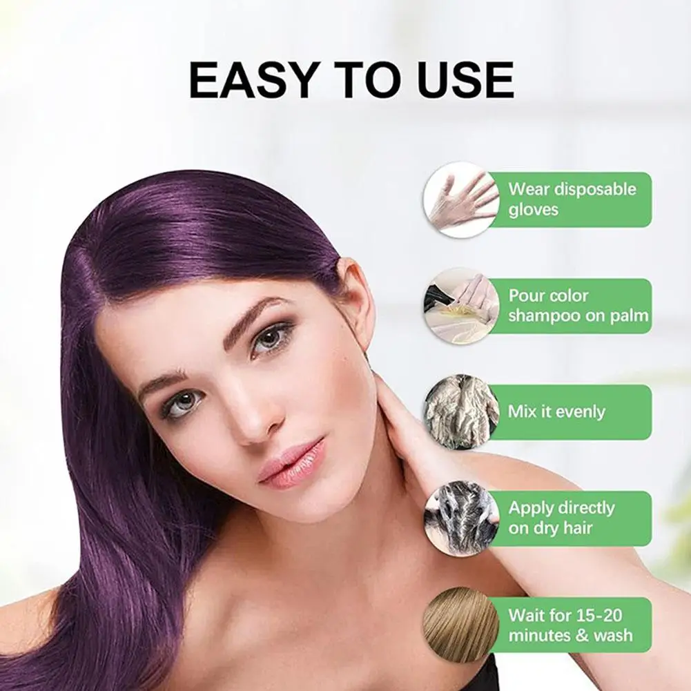 Sampo Pewarna Rambut 200ml, Sa - Hair Care Natural Ingredients ulasan dan harga