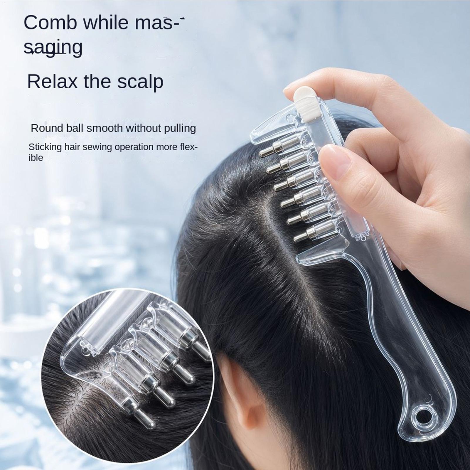 1 buah Sisir Transparan Portab - Hair Care Lotion ulasan dan harga