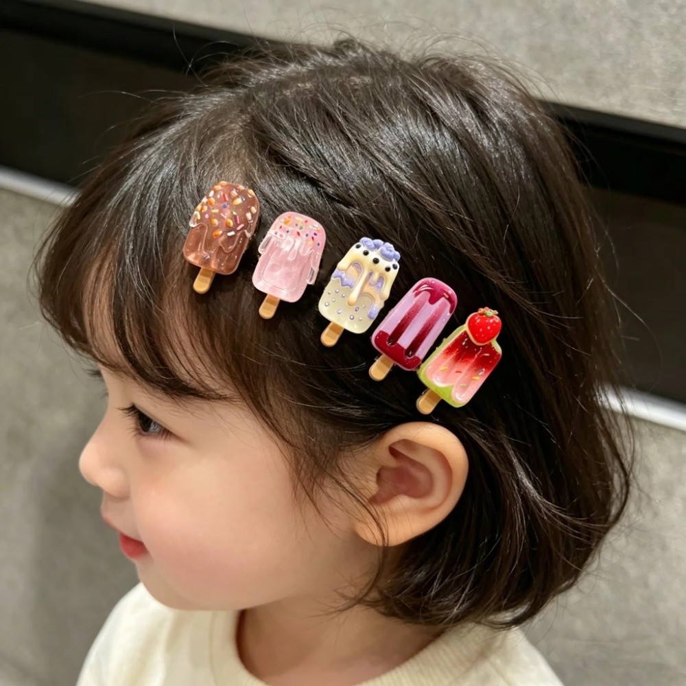 5 Buah Jepit Rambut Es Krim Be - Hair Care Lotion ulasan dan harga