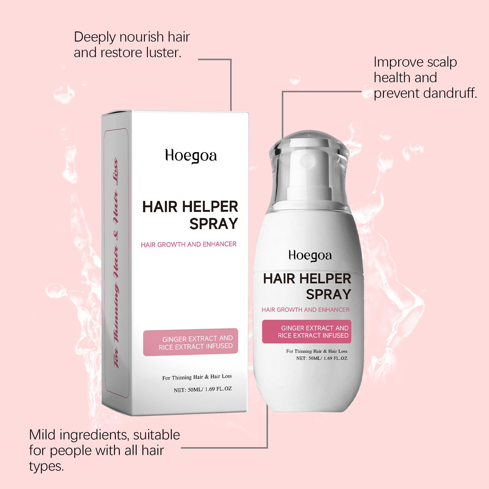 Semprotan Perawatan Rambut Tan - Hair Care Products ulasan dan harga