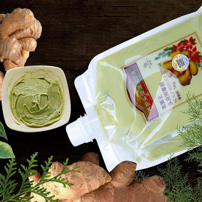BOQIAN esensi jahe alami krim  - Hair Care Korean Products ulasan dan harga