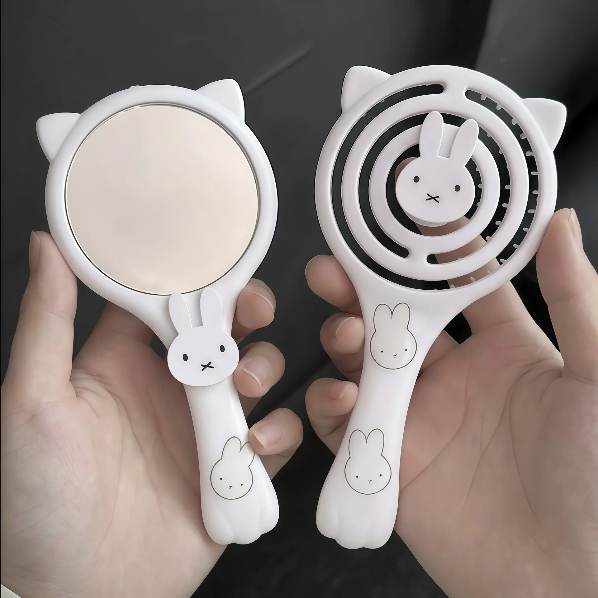 Sisir Cermin Kelinci Miffy yan - Hair Care Products ulasan dan harga